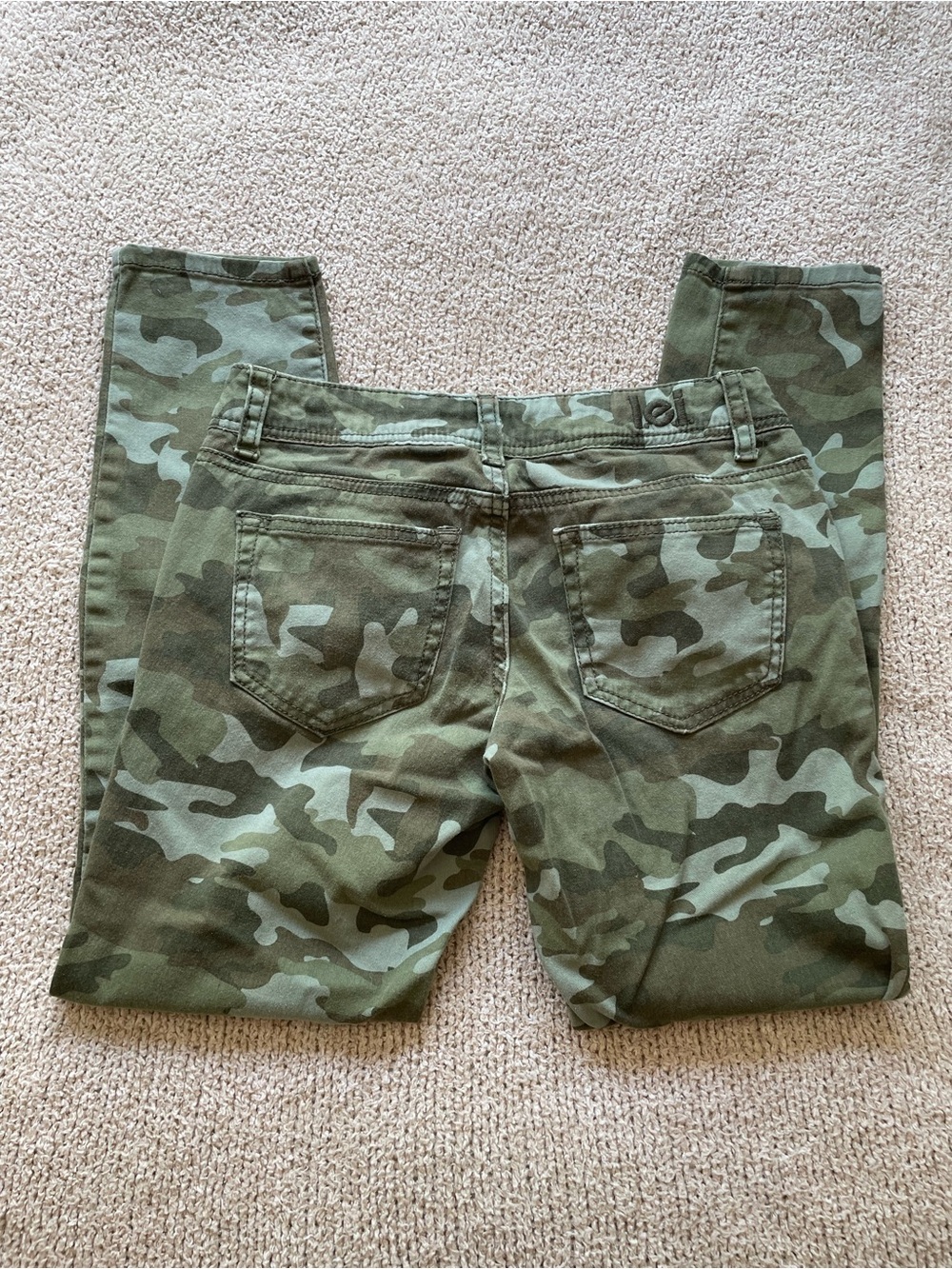 Lei Camo Ashley Low Rise Skinny Jeans - Size 1 - Picture 1 of 5